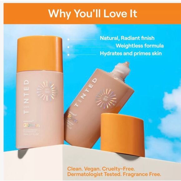 NIB-Tinted Everything Nice Correct & Protect Sunscreen& Hyperpigmentation Serum - Picture 8 of 12